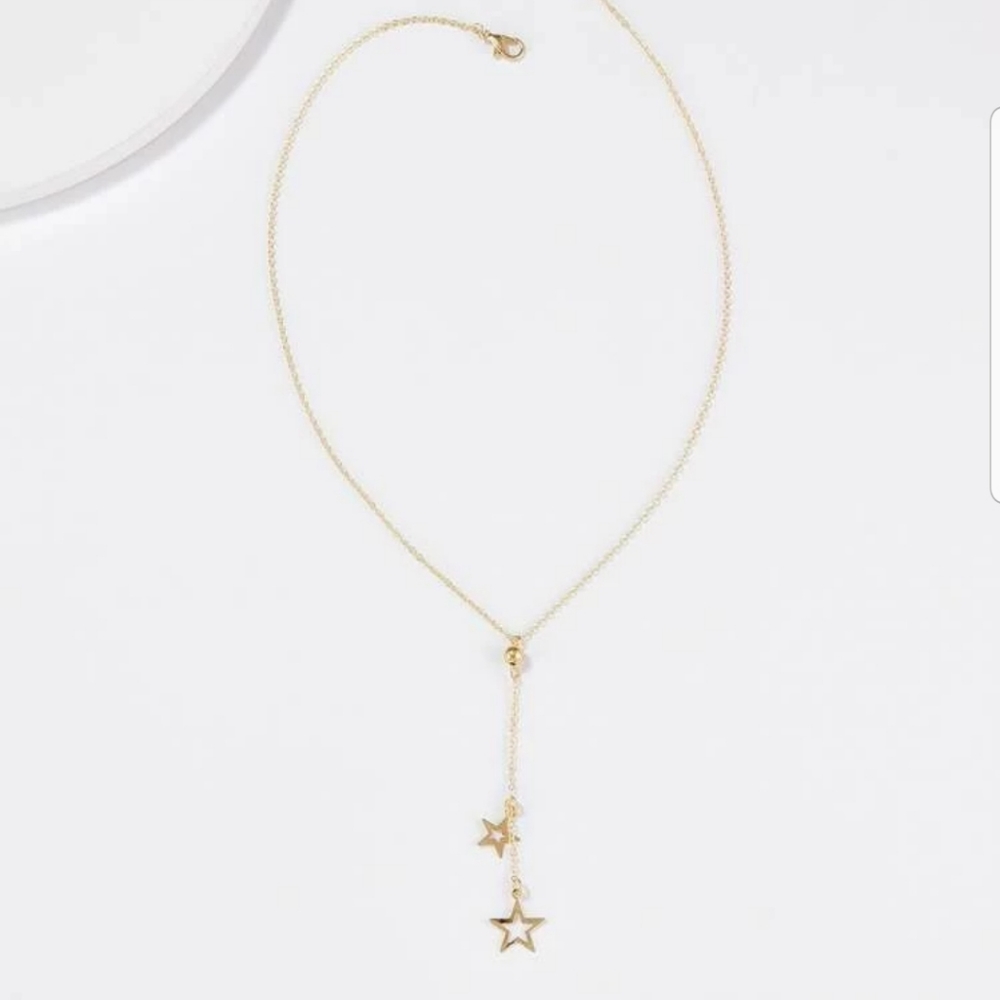 *Keisha* Star Y Lariat Necklace - Picture 6 of 6
